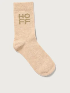 Herren HOFF Accessoires-BEIGEFARBENE KASCHMIR-SOCKEN