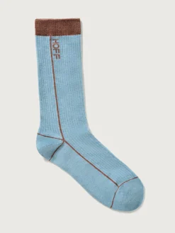 Damen/Herren HOFF Accessoires|Socken-BLAU GESTREIFTE SOCKE