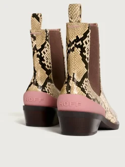 Damen HOFF Stiefel Und Stiefeletten-COWBOY-STIEFELETTE RODEO BEIGE