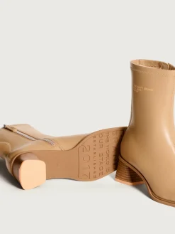 Damen HOFF Stiefel Und Stiefeletten-DATE BEIGE STIEFELETTE MIT ABSATZ