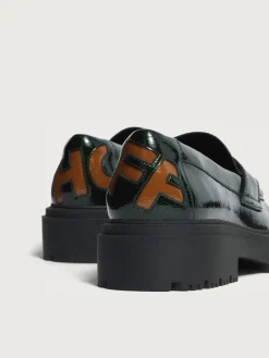 Damen HOFF Flacher Schuh-MOKASSIN SCHOOL KHAKI