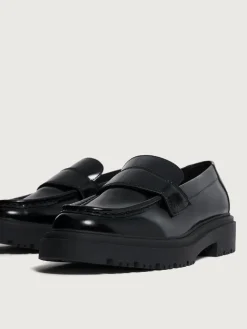 Damen HOFF Flacher Schuh-MOKASSIN SCHOOL SCHWARZ