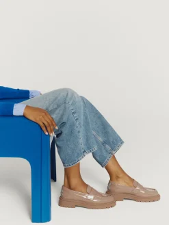 Damen HOFF Flacher Schuh-MOKASSIN SCHOOL TAUPE