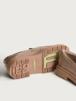 Damen HOFF Flacher Schuh-MOKASSIN SCHOOL TAUPE