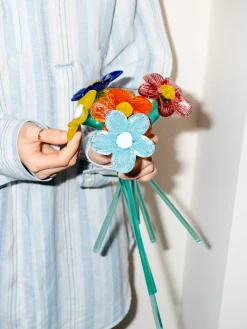 Damen/Herren HOFF Deko|Deko-MOUTHBLOWN CRYSTAL FLOWER MUSTARD