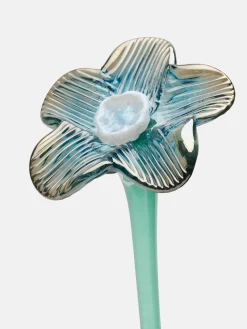 Damen/Herren HOFF Deko|Deko-MOUTHBLOWN CRYSTAL FLOWER SILVER