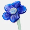 Damen/Herren HOFF Deko|Deko-MOUTHBLOWN CRYSTAL FLOWER BLUE