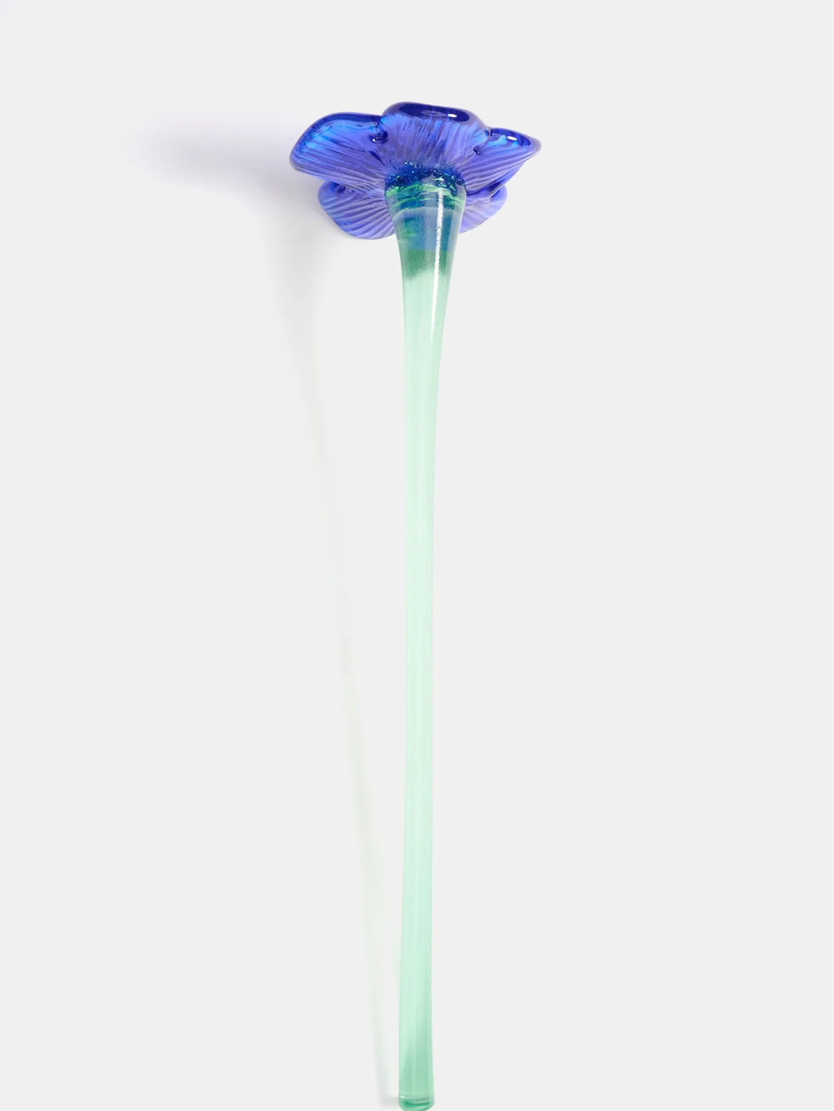 Damen/Herren HOFF Deko|Deko-MOUTHBLOWN CRYSTAL FLOWER BLUE