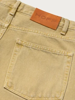 Damen HOFF Hosen-MUSTARD DENIM