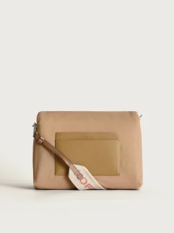 Damen HOFF Nylon|Umhängetaschen-SCHULTERTASCHE EVEREST NYLON CAMEL