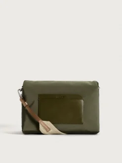 Damen HOFF Nylon|Umhängetaschen-SCHULTERTASCHE EVEREST NYLON DUNKELGRÜN