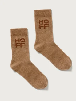 Herren HOFF Accessoires-TAUPEFARBENE KASCHMIR-SOCKEN